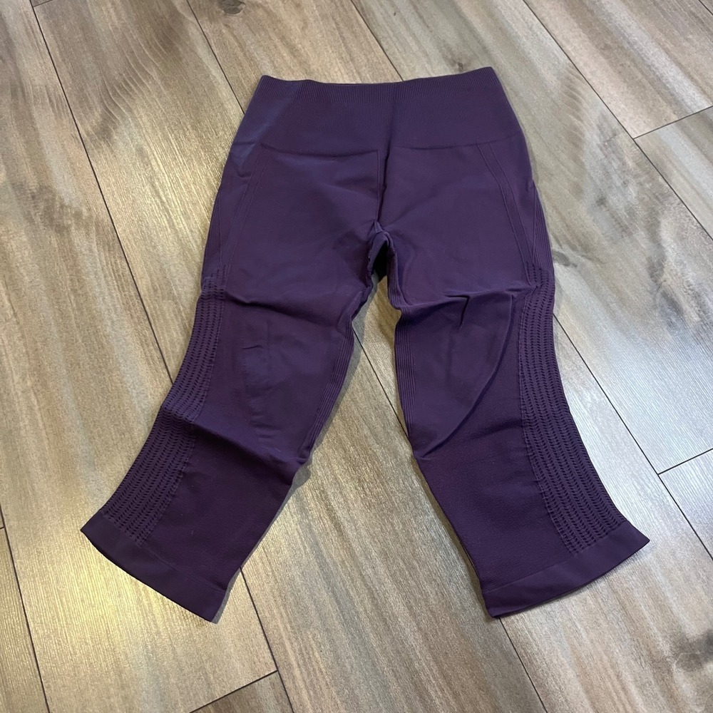 Lululemon Align Purple Crop Leggings High Rise Seamless Womens 8 Bin‎ C-2